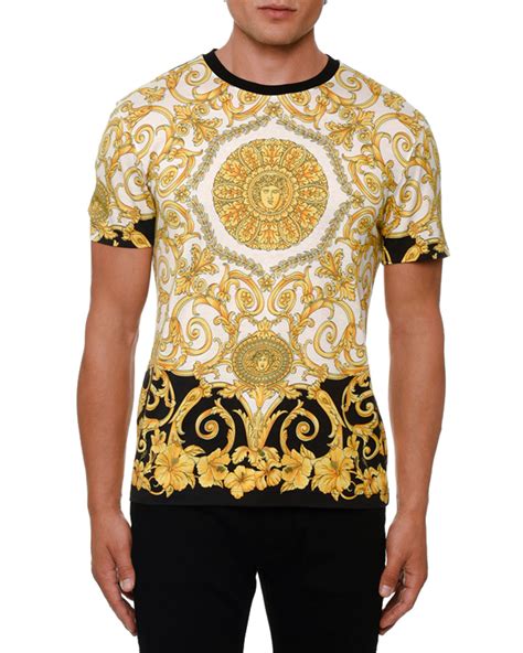 versace shirt mens sale|versace shirt men's price.